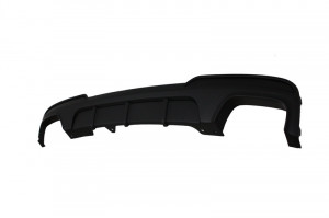 Difuzor de aer cu evacuare dubla compatibil cu BMW F10 Seria 5 2011-2017 M-Performance Design cu Ornamente de evacuare V8 LCI Design - Img 4
