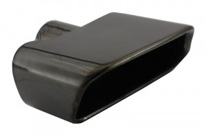 Difuzor de aer cu Evacuare Dubla si Ornamente compatibil cu BMW F10 F11 Seria 5 2011-2017 M-Technik 550i Design - Img 8