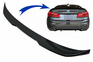 Eleron Portbagaj compatibil cu BMW Seria 5 G30 2017-> M Performance Design Negru Lucios - Img 2