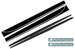 Extensii Praguri Laterale compatibil cu BMW Seria 3 F30 F31 2011-> M-Performance Design