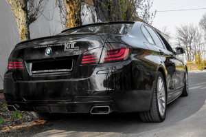 Extensii Praguri Laterale compatibil cu BMW Seria 5 F10 F11 Sedan Touring 2011-> M-Performance Design - Img 3