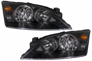 Faruri compatibil cu Ford Mondeo MK3 Wagon Hatchback Sedan 2000-2007 Negru