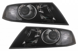 Faruri compatibil cu Skoda Octavia II 2004-2008 Negru