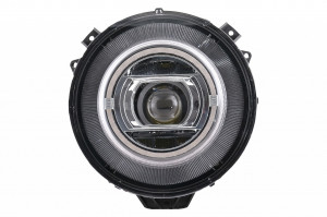 Faruri Full LED compatibil cu Mercedes G-Class W463 2005-2017 Crom Facelift 2018 Design cu Dynamic Start Up - Img 2