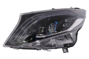 Faruri Full LED compatibil cu Mercedes V-Class W447 2016-2020 Negru - Img 4