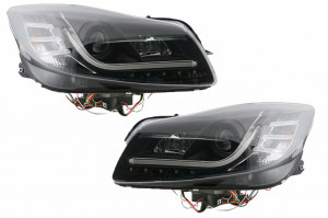 Faruri LED DRL D-Lite EVO compatibil cu OPEL Insignia 2009-> Negru