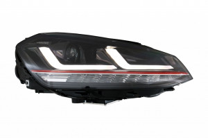 Faruri Osram Full LED compatibil cu VW Golf 7 VII (2012-2017) Rosu GTI LEDriving penrtu Halogen - Img 2