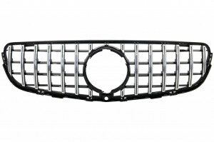 Grila Centrala Black compatibil cu MERCEDES GLC X253 C253 2015-2018 GT R Panamericana Look