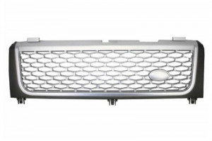 Grila Centrala compatibil cu Land Range Rover Vogue III L322 2002-2005 Grey-Silver Autobiography Supercharged Edition