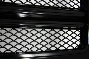 Grila Centrala compatibil cu MERCEDES Benz W463 G-Class 1990-2012 2012 G65 G63 Design Piano Black Edition - Img 4