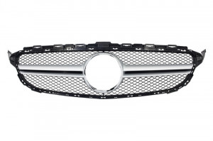 Grila Centrala compatibil cu Mercedes clasa C W205 2014-2018 culoare silver