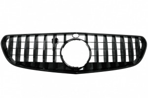 Grila Centrala compatibil cu Mercedes S-CLASS Coupe C217 2014-2017 Cabrio A217 2015-2017 GT-R Panamericana Design Negru
