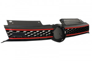 Grila Centrala compatibil cu VW Golf 6 VI 2008-2012 GTI Design - Img 2