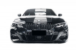 Grile Centrale compatibil cu BMW 3 Series G20 Sedan G21 Touring 2019-2022 Negru Lucios M Design - Img 7