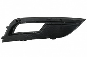 Grile Laterale Bara Fata compatibil cu AUDI A4 B8 Facelift 2012-2015 RS4 Design Negru & Chrome - Img 3