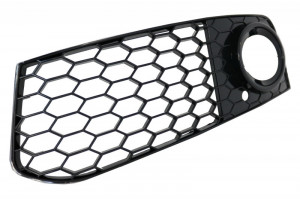 Grile Laterale compatibil cu Audi A4 B8 2007-2011 RS4 Design Negru Lucios - Img 4