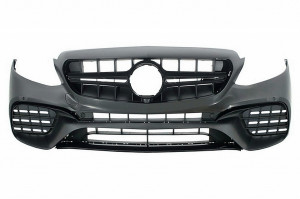 Kit Exterior compatibil cu Mercedes E-Class W213 2016-2019 E63 Design Ornamente Tobe Crom - Img 2