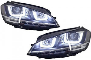 Kit Exterior Complet compatibil cu VW Golf VII 7 2013-2017 R20 R Look cu Sistem de Evacuare R Look - Img 2