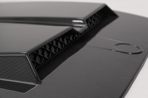 Ornament Capota compatibil cu Mercedes G-Class W463 Facelift 2018-2022 Dry Carbon - Img 4