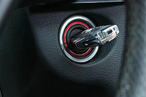Ornament Contact rosu din Aluminiu compatibil cu Mercedes A Class W176 B Class W246 CLA Class C117 and GLA Class X156 - Img 4