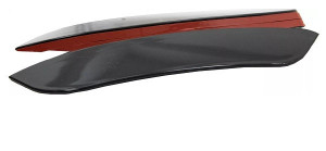 Ornamente bara fata flapsuri compatibil cu MERCEDES A Class W177 2018-> Design Negre - Img 3