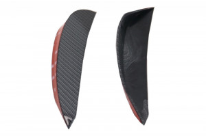 Ornamente bara fata flapsuri compatibil cu Mercedes E Class W213 2016-> C238 Design Carbon Film - Img 2