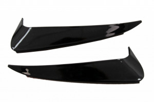 Ornamente bara Spate flapsuri compatibil cu Mercedes C Class W205 2014-2020 Negru Lucios - Img 2