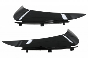 Ornamente Bara Spate Flapsuri Negru Lucios compatibil cu Mercedes C Class C205 A205 2015-2019 - Img 4