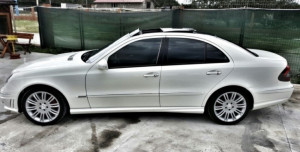 Pachet Bara Spate si Praguri Laterale compatibil cu Mercedes E-Class W211 2003-2009 - Img 4