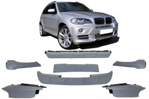 Pachet Exterior Aerodinamic compatibil cu BMW X5 E70 2007-2011 13 piese - Img 2