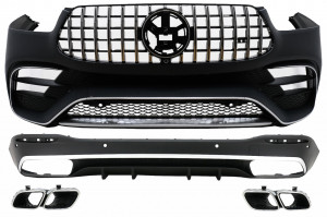 Pachet Exterior compatibil cu Mercedes GLE W167 SUV Sport Line 2019-> GLE 63S Design
