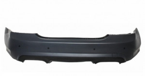 Pachet Exterior Complet compatibil cu Mercedes S-Class W221 2005-2011 cu Grila Chrom si Ornamente evacuare Negre - Img 4