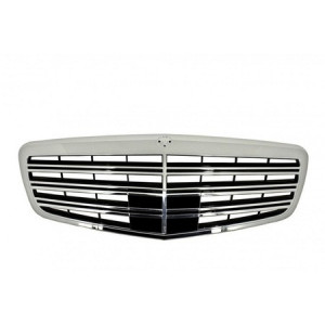 Pachet Exterior Complet compatibil cu Mercedes S-Class W221 2005-2011 cu Grila Crom si Ornamente Tobe - Img 3