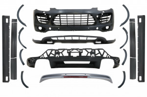 Pachet Exterior Complet compatibil cu Porsche Cayenne 92A 2011-2014 Conversie la GTS Design