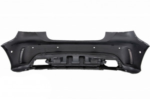 Pachet Exterior Complet cu Ornamente pentru sistemul de evacuare compatibil cu Mercedes A-Class W176 2012-2018 Facelift A45 Design - Img 5