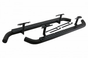 Praguri Trepte laterale compatibil cu Land ROVER Defender 1990-2016 Black Edition - Img 3