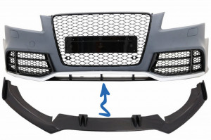 Prelungire Bara Fata compatibil cu AUDI A5 8T (2008-2016) RS5 Design Carbon - Img 7