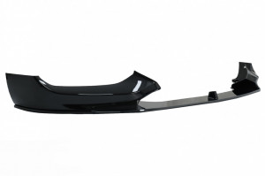 Prelungire Bara Fata compatibil cu BMW 1 Series F20 F21 LCI 2015-2019 cu Difuzor Bara Spate Evacuare Dubla si Extensii Praguri Laterale Hatchback M Sport Negru Lucios - Img 2