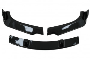 Prelungire Bara Fata compatibil cu BMW Seria 3 E90 E91 LCI 2008-2011 Limo Touring Negru Lucios - Img 5
