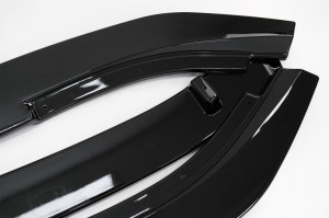 Prelungire Bara Fata compatibil cu VW Golf 6 MK6 2009-2013 GTI Design Negru Lucios - Img 6