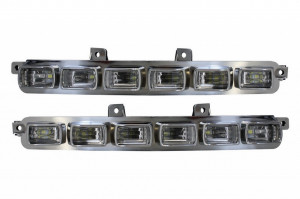 Prelungire Bara Fata LED DRL compatibil cu MERCEDES G-Class W463 G63 G65 2013-2017 - Img 5