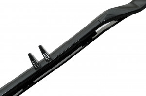 Prelungire Bara Fata Lip compatibil cu Audi A4 B9 8W S-Line (2016-2018) Negru Lucios - Img 6