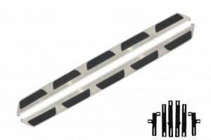 Prelungiri Protectii Bara Fata / Spate si Praguri Laterale Off Road compatibil cu AUDI Q5 8R 2008-2011 - Img 2