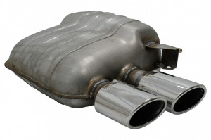 Sistem de evacuare cu Tips-uri Duble compatibil cu Audi Q5 8R 2008-2016 Crom - Img 6