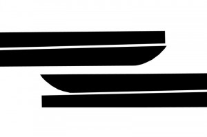 Stickere Laterale Negru Mat compatibil cu BMW Seria 5 F10 F11 2011-> M-Performance Design - Img 4
