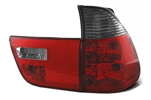Stopuri compatibil cu BMW X5 E53 1999-2006 Rosu & Fumuriu - Img 2