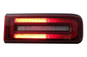 Stopuri Full LED compatibil cu Mercedes G-Class W463 2008-2017 Facelift 2018 Design LED Dinamic Secvential - Img 3
