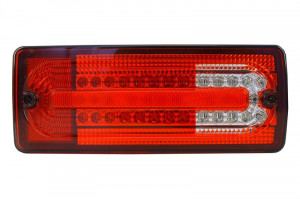 Stopuri Full LED compatibil cu MERCEDES W463 G-Class 1989-2015 Rosu Clar - Img 2
