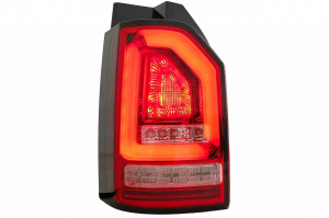 Stopuri Full LED Rosu Clar compatibile cu VW Transporter T6 2015-2020 Semnal Dinamic - Img 2