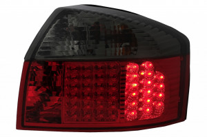 Stopuri LED compatibil cu Audi A4 B6 8E Sedan 2000-2004 Rosu Fumuriu - Img 2